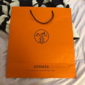 Hermès shopping bag